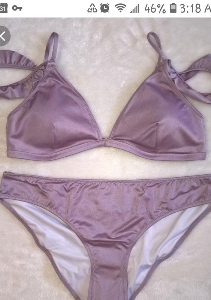 VS PINK brand new with tags lilac metallic bikini